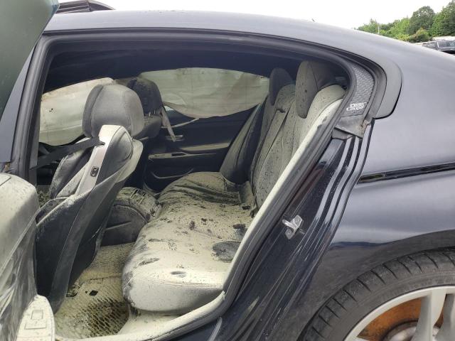 WBA6B2C52FGB99222 - 2015 BMW 650 I GRAN COUPE BLACK photo 10