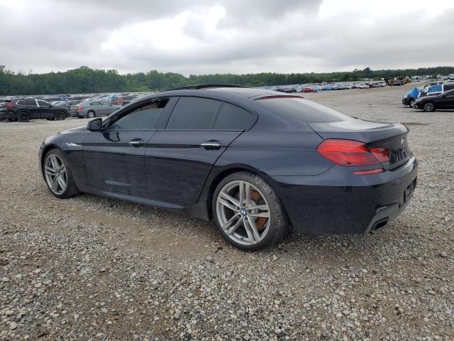 WBA6B2C52FGB99222 - 2015 BMW 650 I GRAN COUPE BLACK photo 2