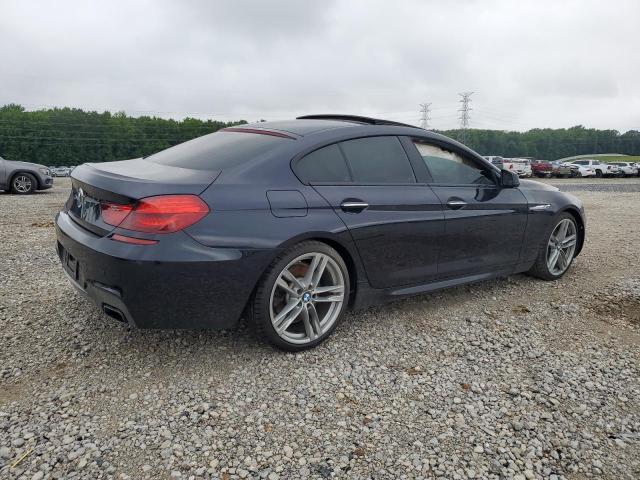 WBA6B2C52FGB99222 - 2015 BMW 650 I GRAN COUPE BLACK photo 3