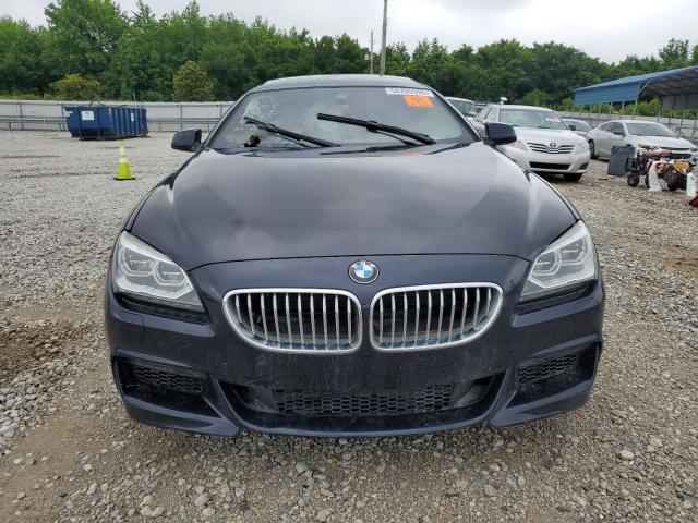 WBA6B2C52FGB99222 - 2015 BMW 650 I GRAN COUPE BLACK photo 5