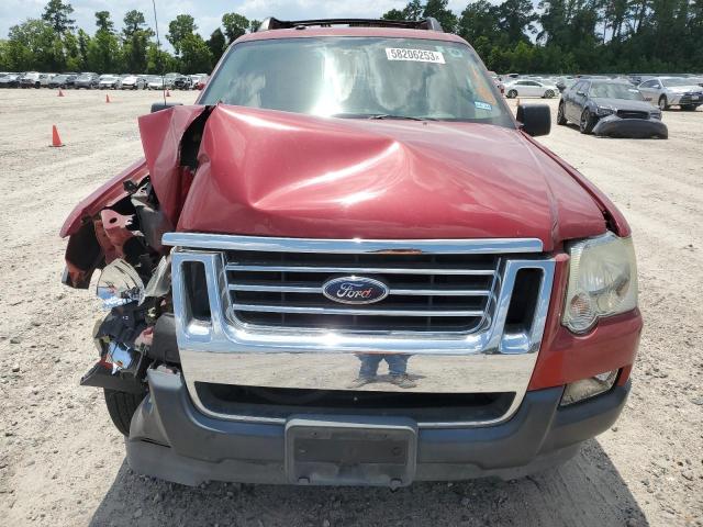 1FMEU3BE3AUA21824 - 2010 FORD EXPLORER S XLT RED photo 5