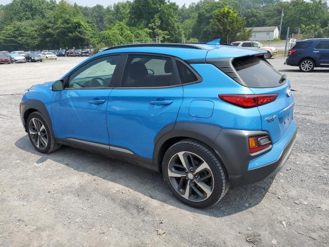 KM8K3CA50LU472624 - 2020 HYUNDAI KONA LIMITED BLUE photo 2