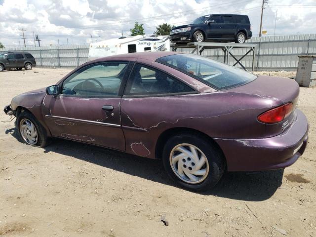 1G1JC1249V7245565 - 1997 CHEVROLET CAVALIER BASE PURPLE photo 2