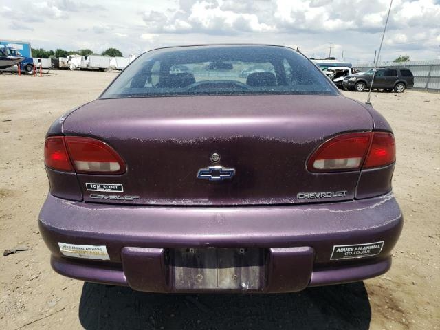 1G1JC1249V7245565 - 1997 CHEVROLET CAVALIER BASE PURPLE photo 6