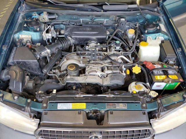 4S3BD6857X7251731 - 1999 SUBARU LEGACY 30TH ANNIVERSARY SUS GREEN photo 11