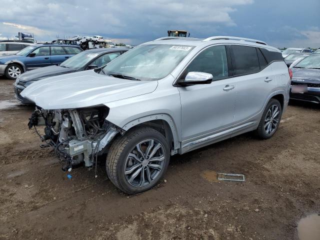 3GKALXEX9JL308870 - 2018 GMC TERRAIN DENALI SILVER photo 1