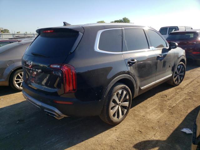 5XYP34HC0NG227718 - 2022 KIA TELLURIDE EX BLACK photo 4