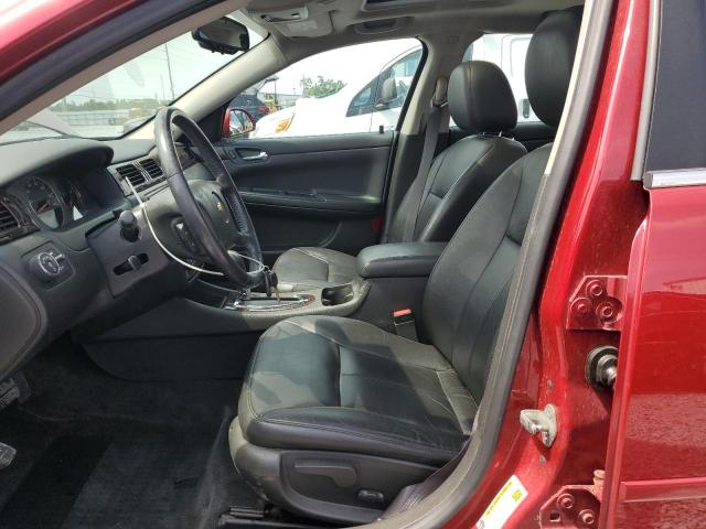 2G1WC5E36C1288089 - 2012 CHEVROLET IMPALA LTZ RED photo 7