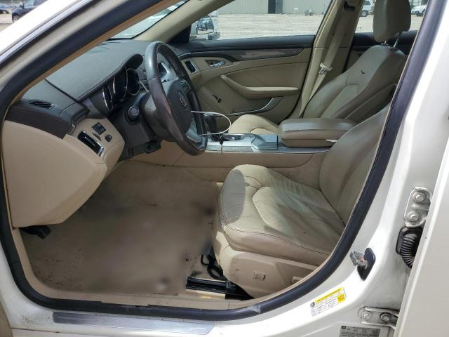 1G6DF577480214634 - 2008 CADILLAC CTS WHITE photo 7
