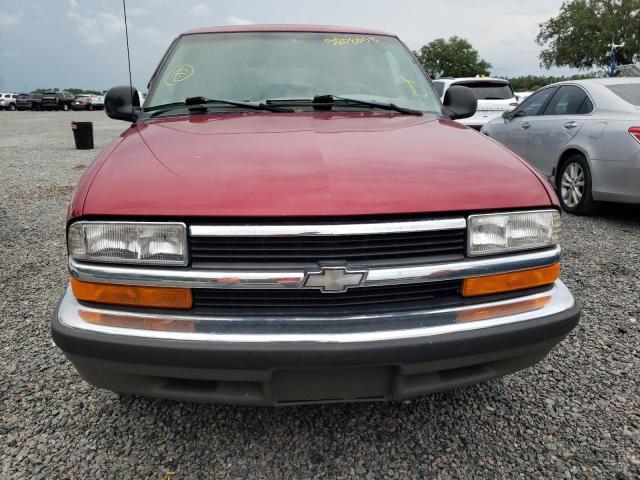 1GNCS13WXW2171369 - 1998 CHEVROLET BLAZER RED photo 5