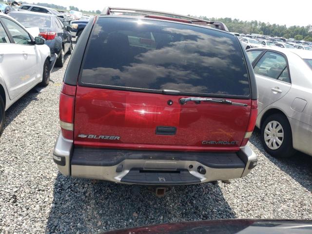 1GNCS13WXW2171369 - 1998 CHEVROLET BLAZER RED photo 6