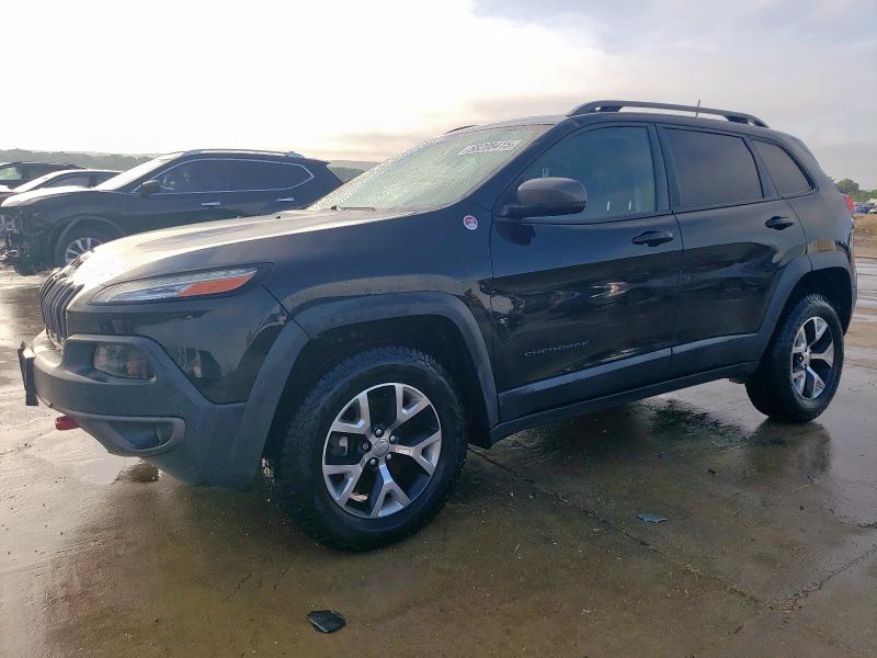 1C4PJMBS4GW187235 - 2016 JEEP CHEROKEE TRAILHAWK BLACK photo 1