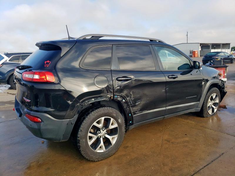 1C4PJMBS4GW187235 - 2016 JEEP CHEROKEE TRAILHAWK BLACK photo 3