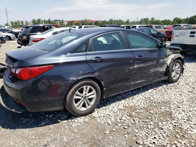 5NPEB4AC0EH857607 - 2014 HYUNDAI SONATA GLS BLACK photo 3