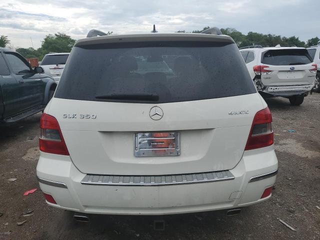 WDCGG8HB3CF830921 - 2012 MERCEDES-BENZ GLK 350 4MATIC WHITE photo 6