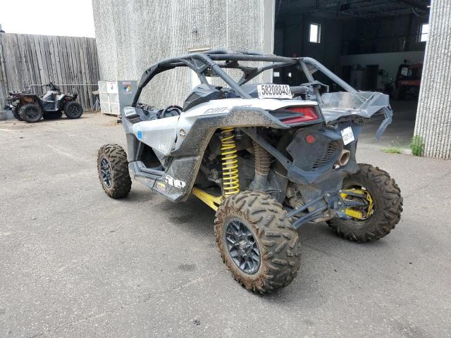 3JBVGAY43KK001673 - 2019 CAN-AM MAVERICK X TURBO GRAY photo 3