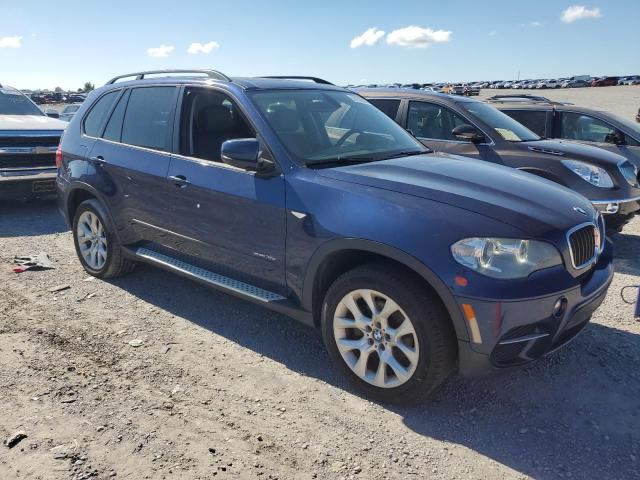 5UXZV4C52CL765588 - 2012 BMW X5 XDRIVE35I BLUE photo 4