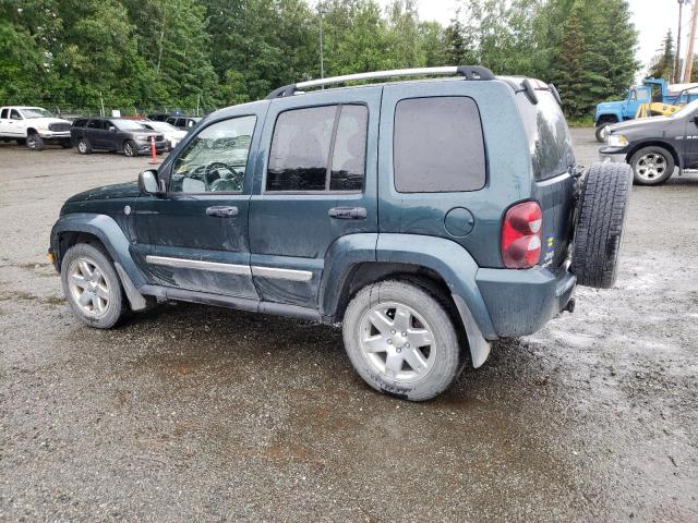 1J4GL58K96W132845 - 2006 JEEP LIBERTY LIMITED GREEN photo 2