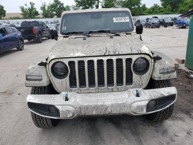 1C4JJXP6XNW207648 - 2022 JEEP WRANGLER U SAHARA 4XE WHITE photo 5