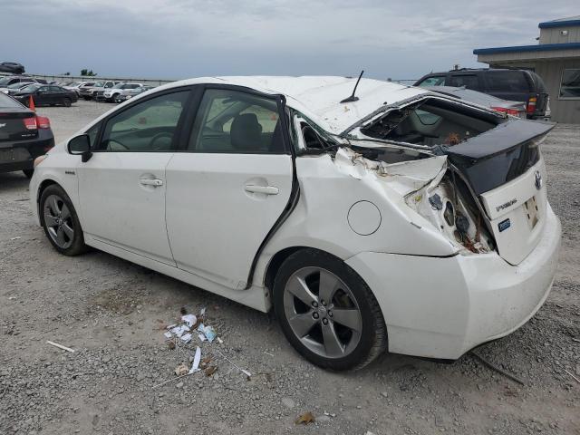 JTDKN3DU2D5604389 - 2013 TOYOTA PRIUS WHITE photo 2