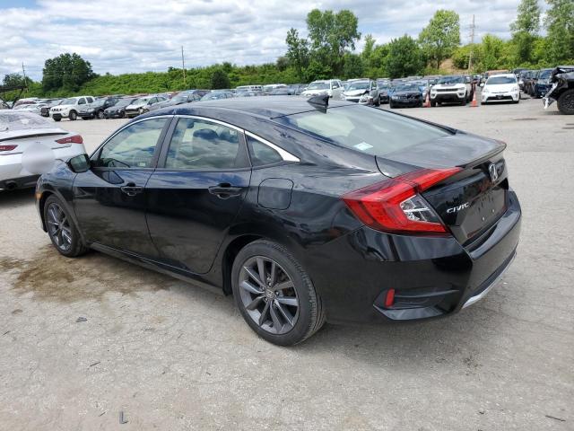 JHMFC1F72KX008136 - 2019 HONDA CIVIC EXL შავი ფოტო 2