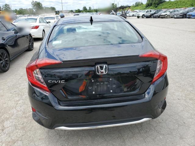 JHMFC1F72KX008136 - 2019 HONDA CIVIC EXL შავი ფოტო 6