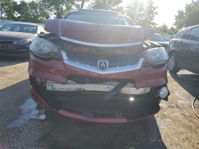 5J8TB18567A019879 - 2007 ACURA RDX TECHNOLOGY RED photo 5