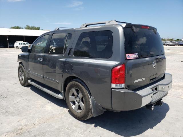 5N1AA08A75N716317 - 2005 NISSAN ARMADA SE GRAY photo 2