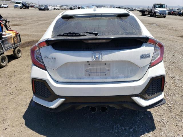 SHHFK7H98HU422738 - 2017 HONDA CIVIC SPORT TOURING WHITE photo 6