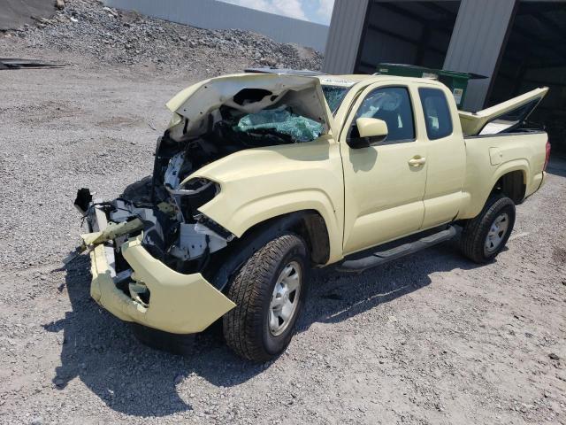 5TFRX5GN8GX056593 - 2016 TOYOTA TACOMA ACCESS CAB YELLOW photo 1