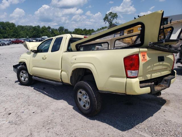 5TFRX5GN8GX056593 - 2016 TOYOTA TACOMA ACCESS CAB YELLOW photo 2