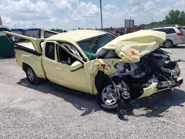 5TFRX5GN8GX056593 - 2016 TOYOTA TACOMA ACCESS CAB YELLOW photo 4