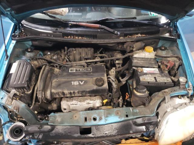 KL1TD66647B766044 - 2007 CHEVROLET AVEO BASE BLUE photo 11