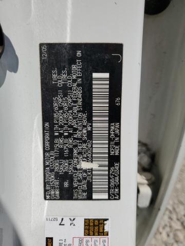 JTLKT324664062462 - 2006 TOYOTA SCION XB 白色 照片 12