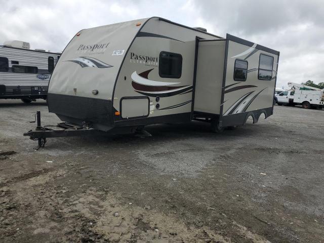 4YDT26526FT412562 - 2015 KEYSTONE PASSPORT BEIGE photo 2