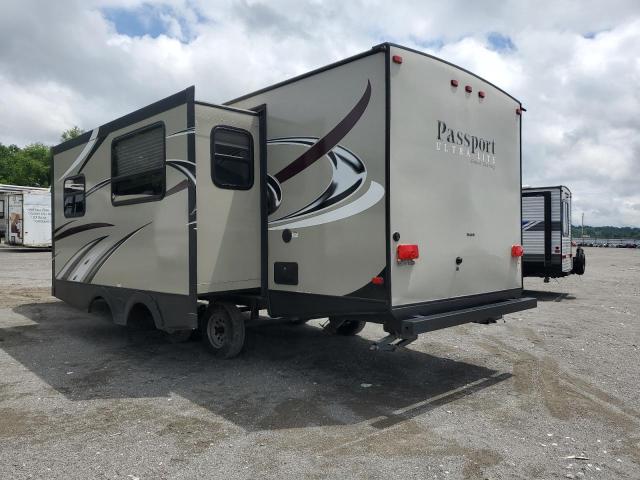 4YDT26526FT412562 - 2015 KEYSTONE PASSPORT BEIGE photo 3
