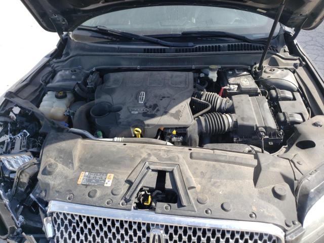 3LN6L5FC6HR613442 - 2017 LINCOLN MKZ RESERVE ნაცრისფერი ფოტო 11