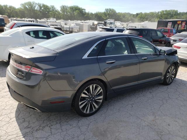 3LN6L5FC6HR613442 - 2017 LINCOLN MKZ RESERVE ნაცრისფერი ფოტო 3