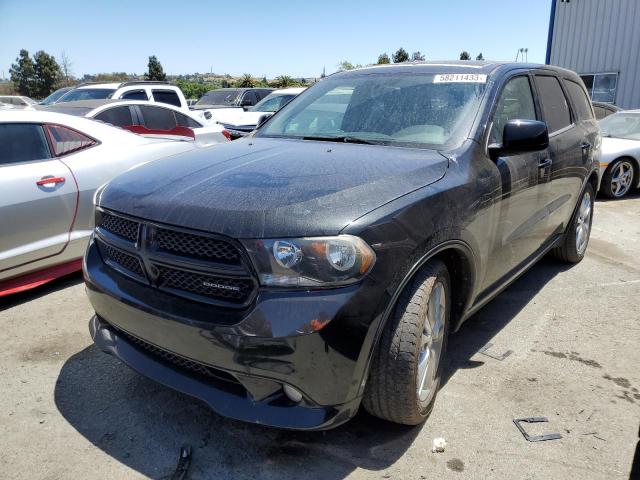 1D4RE3GG0BC693430 - 2011 DODGE DURANGO HEAT BLACK photo 1