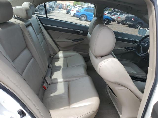 2HGFA16039H034058 - 2009 HONDA CIVIC EXL WHITE photo 10