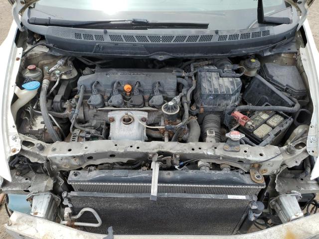 2HGFA16039H034058 - 2009 HONDA CIVIC EXL WHITE photo 11