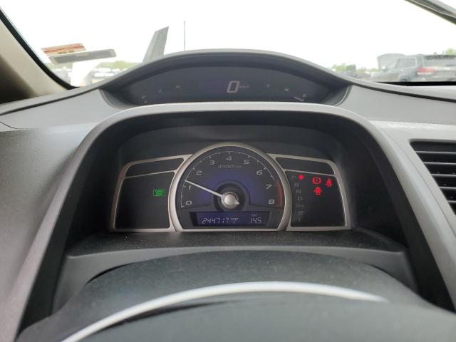 2HGFA16039H034058 - 2009 HONDA CIVIC EXL WHITE photo 9