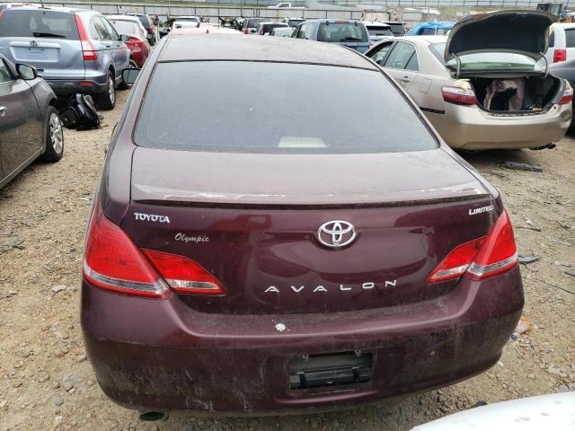 4T1BK36B77U234180 - 2007 TOYOTA AVALON XL BURGUNDY photo 6