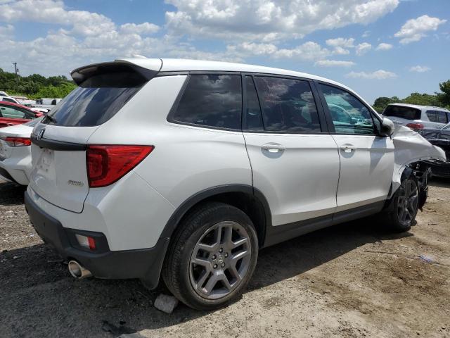 5FNYF8H58PB011419 - 2023 HONDA PASSPORT EXL WHITE photo 3