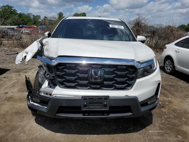 5FNYF8H58PB011419 - 2023 HONDA PASSPORT EXL WHITE photo 5