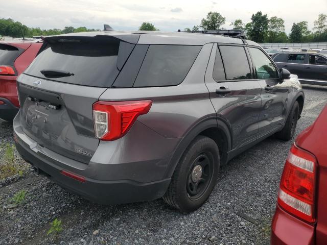 1FM5K8AB9PGA17813 - 2023 FORD EXPLORER POLICE INTERCEPTOR GRAY photo 3
