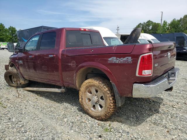 3C6UR5FJ7JG244303 - 2018 RAM 2500 LARAMIE BURGUNDY photo 2