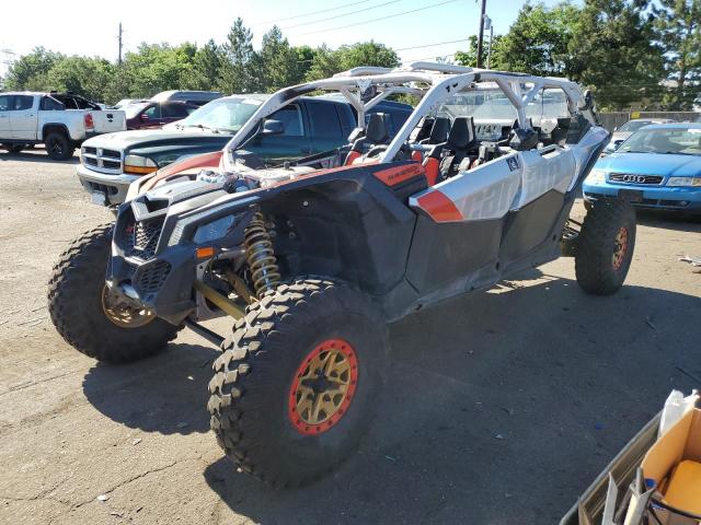 3JBVNAW42KK001740 - 2019 CAN-AM MAVERICK X RS TURBO R SILVER photo 2