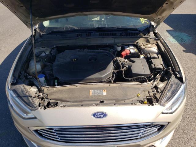 3FA6P0K98HR131700 - 2017 FORD FUSION TITANIUM TAN photo 11