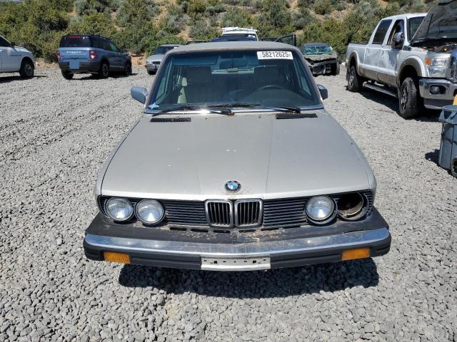 WBADK8305G9660656 - 1986 BMW 528 E AUTOMATIC GRAY photo 5